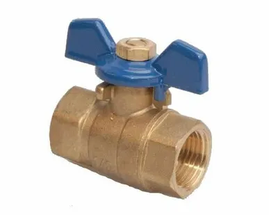 фото Кран шаровый 1/2 в/в бант MP-У