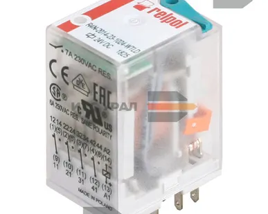фото Реле R4-2014-23-1024-WTL 24V DC 6A (4 группы контактов)