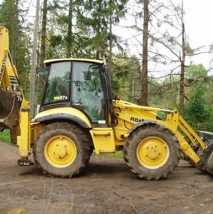 Фото №0 Аренда экскаватора-погрузчика John Deere