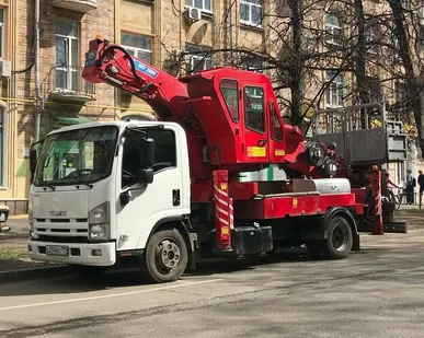фото услуги автовышки