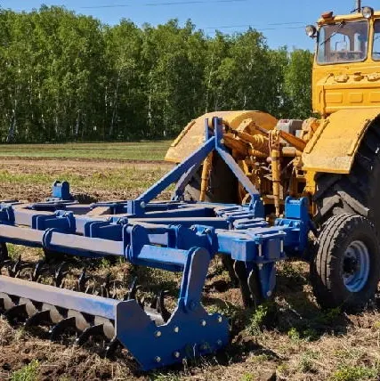 Фото №0 Плуг глубокорыхлитель чизельный полуприцепной ПЧП-6 с катками для тракторов от 400 л.с. (стойки прямые)