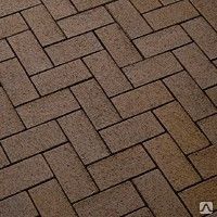 фото Брусчатка тротуарная клинкерная Umbra Plano Код FK P502KF
