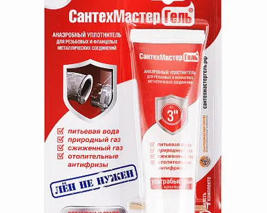 фото Герметик «СантехМастерГель» Красный