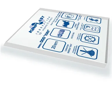 фото Монолитный поликарбонат KINPLAST Прозрачный 8 мм (3,05*2,05 м)