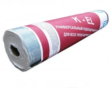 фото Ковер подкладочный Icopal  K-EL  с самоклеящейся полосой (1000х15000 мм)