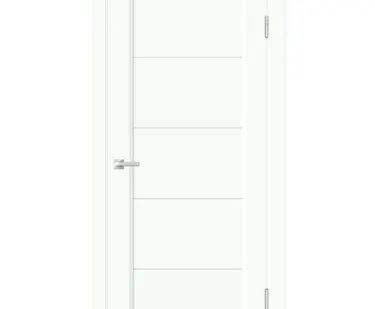 фото дверь межкомнатная глухая velldoris style style 1,белый опал, 800*2 000мм.