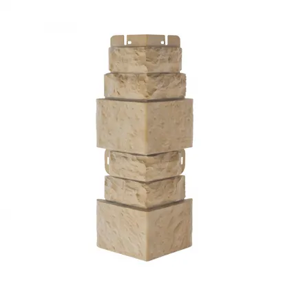 Фото №0 Угол фасадной панели «Альта-Профиль», антик-кирпич Афины