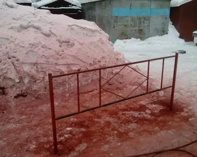 фото Ограждение газонное