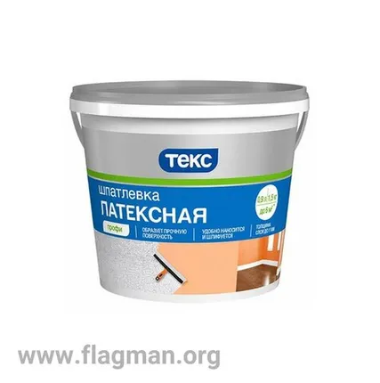 Фото №0 Шпатлевка ЛАТЕКСНАЯ для сухих помещений / Профи 1.5 кг