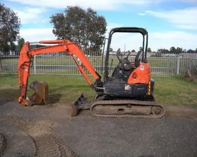 фото Аренда миниэкскаватора Hitachi ZX 35 с оператором