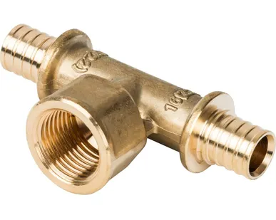 фото Тройник-переходник с внутренней резьбой STOUT