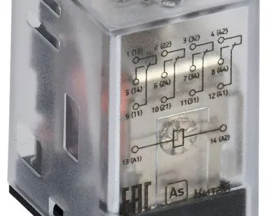 фото Реле общего назначения OGR-2 4C 24В DC ONI OGR-2-4C-DC24V