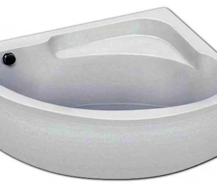Фото №0 Ванна левая акрил Гоа (1500/1000/580) Белый Santek