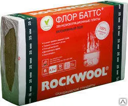 Фото №0 Утеплитель Роквул Флор Баттс