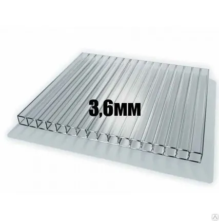 Фото №0 Поликарбонат сотовый тепличный