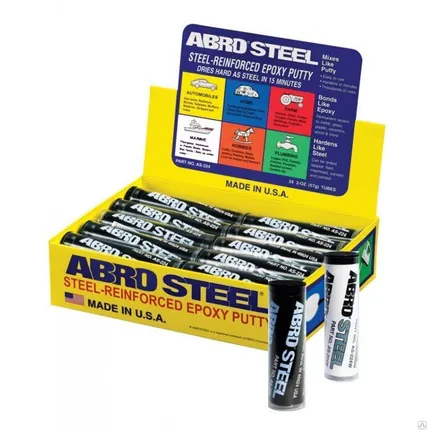 Фото №0 Холодная сварка белая ABRO AS-224