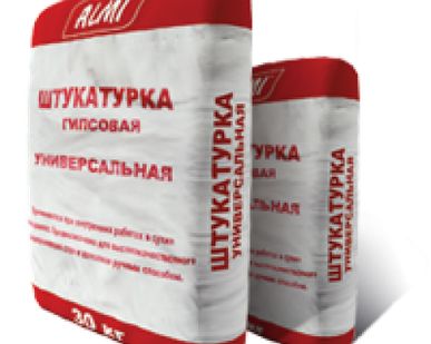 фото Штукатурка гипсовая Алми 15 кг