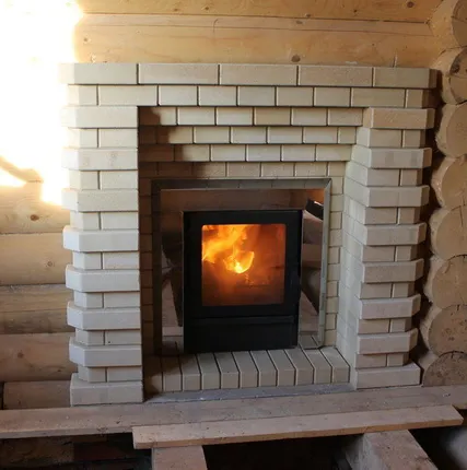 Фото №0 Кладка каминов  из кирпича