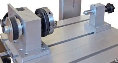 фото Поворотная ось к настольному фрезерному станку K50 d=50мм