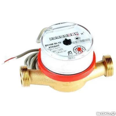 Фото №0 Decast Metronic, Счетчик Воды Унив. Вскм 90-15Дг С Импульсным Вых., L = 110