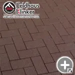 фото ТРОТУАРНАЯ КЛИНКЕРНАЯ ПЛИТКА P 502 KF UMBRA PLANO FELDHAUS KLINKER