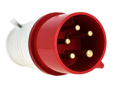 фото Вилка силовая перенос. 015 3Р+РЕ+N 16А 380В IP44 EKF PROxima