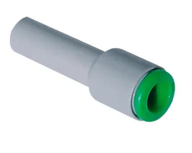 фото T081004 - Фитинг - переходник цанговый из технополимера D1=10мм под трубку 4мм