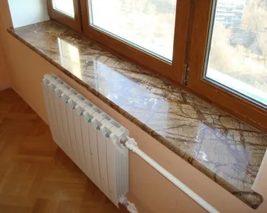 фото Гранитные подоконники