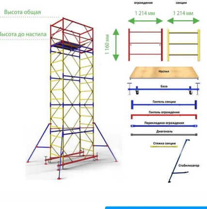 Фото №0 Вышка тура ПСРВ