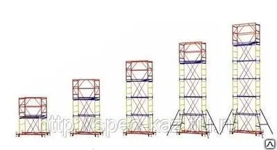 Фото №0 Вышка-тура ВСП 1х2 «Специалист» H=11,2м