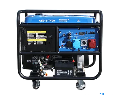 фото Бензиновый генератор АБ9,5-Т400-ВМ121Э