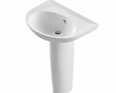 фото Умывальник с колонной SANITA LUXE Classic"