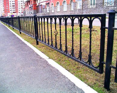 фото Декоративные ограждения для сада