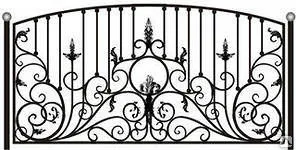 Фото №0 Забор кованый