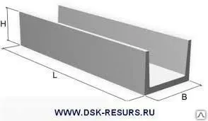 Фото №0 Лоток дорожный 300*30*30