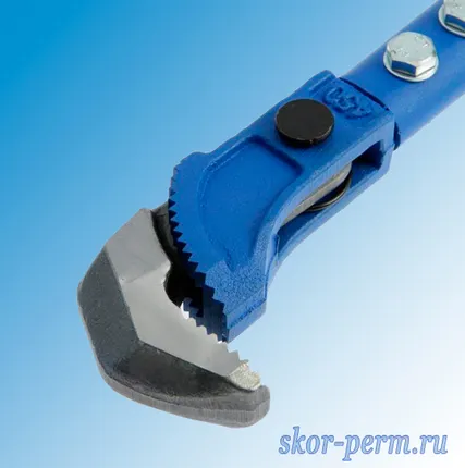 Фото №2 Ключ трубный самозажимной, 15-40 мм, L=450 мм