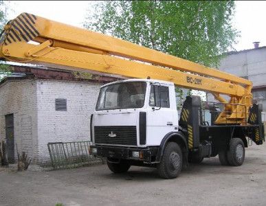 фото Японская автовышка ВИТСТРОЙТЕХМАШ ВИПО-20.01 ГАЗ-Валдай