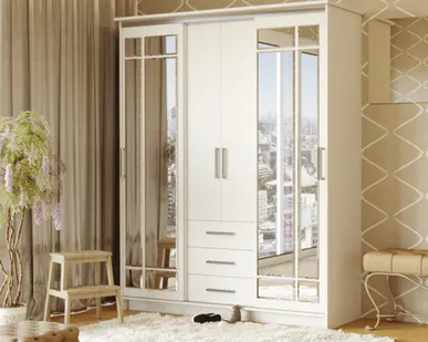 фото Шкаф-купе Маэстро - Белый