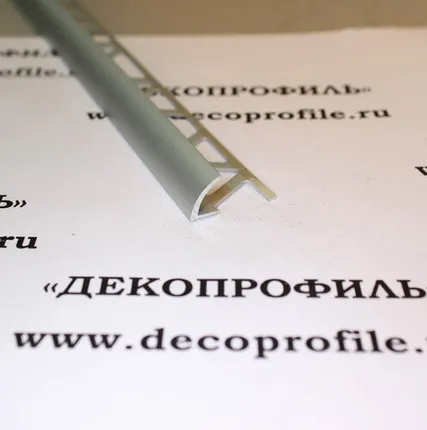 Фото №0 Профиль Effector угол внешний - Серебро - 8 мм - 2,5 м