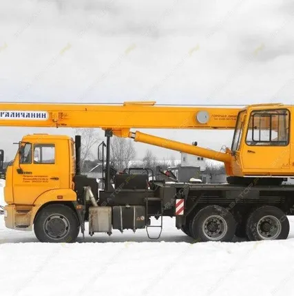 Фото №2 Аренда автокрана (автомобильного крана) Галичанин КС-55713-5В-4, Вологда