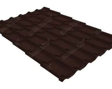 фото Металлочерепица 0,47мм в размер, полиэстер любого цвета