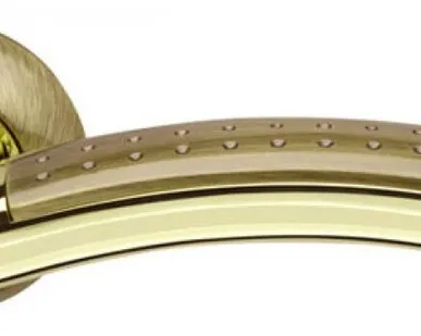 фото Дверные и межкомнатые ручки Armadillo Libra LD26-1AB/GP-7 бронза/золото