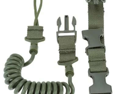 фото Эластичный страховочный тренчик для оружия (олива)