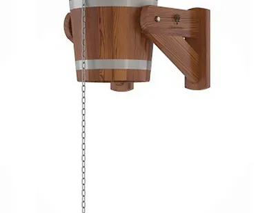 фото Обливное ведро для бани BentWood 12 л (из лиственницы морёной)