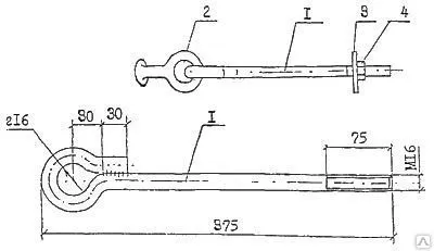 Фото №0 Крепление провода КП-52