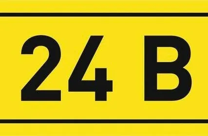 Фото №0 Наклейка "24В" (10х15мм.) EKF PROxima an-2-03