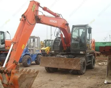фото Аренда колесного экскаватора Hitachi ZX140W, Москва