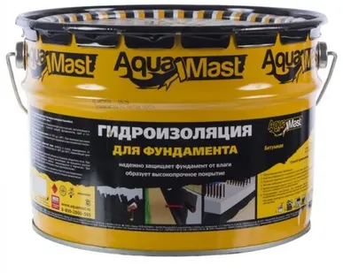 фото Мастика битумная АкваМаст, 18 кг