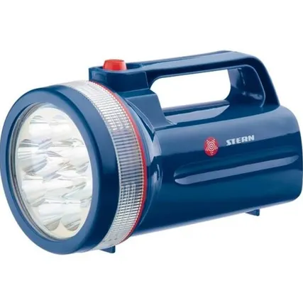 Фото №0 Фонарь поисковый светодиодный, пластиковый корпус, 30 часов непрерывной работы Stern 90530, 12Led, 4хLR20