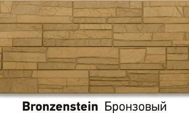 фото Фасадные панели Docke Stein (мелкий камень) бронзовый
